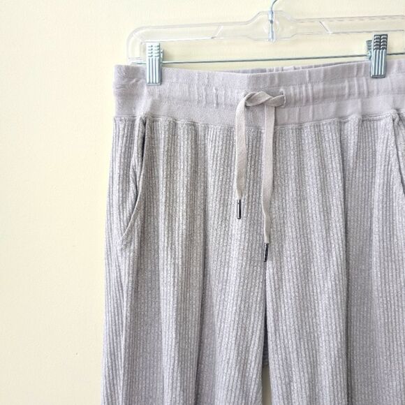 Zyia Active Ribbed Joggers Sweatpants Grey Size Medium - Picture 5 of 6